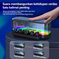 Gambar 【Pro Max Bass】Mini Speaker Bluetooth Soundbar Super Bass Dual-Speakers Robot Portable Music Box Full Bass Sound System Komputer Tv Laptop Gaming Wireless Subwoofer Tombol Mekanis Rgb Transparent Hi-Fi Audio Fm Radio/Tf/Aux/Tws-Garansi 12 Bulan - Z6 mini-Yellow dari evan223 undefined 2 Tokopedia