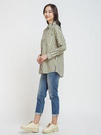 Gambar Dust Kemeja Sanira Garis Tencel Comfease (D.116407) dari Cottonink Indo undefined 2 Tokopedia