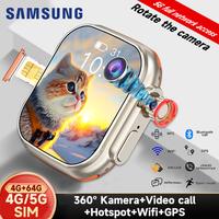 Gambar 【Bisa Video call / Bisa Hotspot】Samsung Smartwatch S9 ULTRA 4G & 5G | RAM 4 / 64GB | SIM CARD | Bisa Nonton Youtube | Bisa Nonton TikTok | Wifi | PlayStore | Goole Play | Jam Tangan Wanita smartwatch pria jam tangan Couple - PinkS9 ULTRA dari SEMUDA OLSHOP undefined 1 Tokopedia