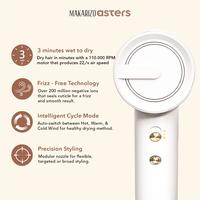 Gambar Makarizo Asters High Speed Performance Hair Dryer - Pengering Rambut Berkecepatan Tinggi 100% Xxx dari DZAKIYASHOP18 undefined 2 Tokopedia