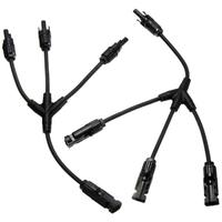 Gambar Mc4-3Y Connector Mc4 Cabang 3 (Sepasang) 1000V Solar Panel Surya dari peronmart undefined 2 Tokopedia