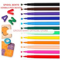Gambar GM Isi 12 Spidol Bento Pensil Bento Dekorasi Hias Bento Hias Roti Kue 1 set isi 12 warna Edible Food Pen Edible Marker Dekorasi Bento Kue Baking Decoration dari Dewan perwakilan murniati undefined 1 Tokopedia