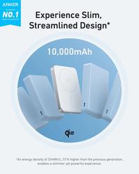 Gambar Anker MagGo Qi2 10000mAh Wireless Power Bank Magnetic Magsafe 15W Ultra Slim Fast Charging Type C PD - A1664 dari Sanarah mart undefined 2 Tokopedia