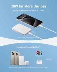 Gambar Anker MagGo Qi2 10000mAh Wireless Power Bank Magnetic Magsafe 15W Ultra Slim Fast Charging Type C PD - A1664 dari Sanarah mart undefined 5 Tokopedia