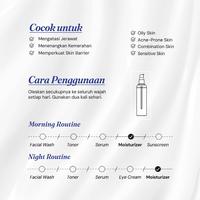 Gambar For Skin’s Sake FSS Liquid Cream Moisturizer with Zinc PCA 1% & Squalane, Pelembab Kulit Berminyak & Berjerawat,12 Jam Moisture balance untuk kulit berminyak Membantu Menjaga Keseimbangan Kulit, Mengurangi Jerawat Serta Menghidrasi Kulit dengan baik dari Toputri undefined 5 Tokopedia