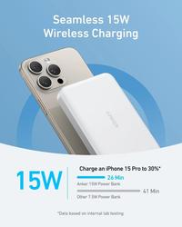 Gambar Anker MagGo Qi2 10000mAh Wireless Power Bank Magnetic Magsafe 15W Ultra Slim Fast Charging Type C PD - A1664 dari Sanarah mart undefined 1 Tokopedia