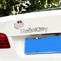 Gambar WGM - 2Pcs/Set Stiker Hello Kitty Motor Mobil Stiker Motif Kartun Emblem Hello Kitty Chorme Untuk Dekorasi Bagasi Mobil dari WAGOMU STORE undefined 1 Tokopedia