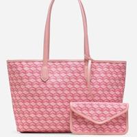 Gambar Christy Ng Russo Monogram Tote Bag Large / Russo Bag - chesnut brown dari Darcia Collections undefined 5 Tokopedia