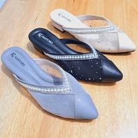 Gambar Terbaru Sepatu Pengantin Wanita 3cm 36-41 42 43 44 45 Brukat Payet Wisuda Nikahan Bigsize Jumbo Viral - Black, 39 dari FATYUNIARSI undefined 1 Tokopedia