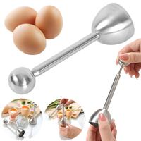 Gambar Stainless Steel Egg Scissors Egg Shell Opener Boiled Egg Topper Cutter Practical Kitchen Tool Boiled Raw Egg Open Kitchen Gadget dari Kiyoz Store undefined 5 Tokopedia