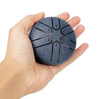 Gambar 3 inch Steel Tongue Drum 6 Notes Rain Drum Water Hand Drums Mini Handpan Drum Outdoor Rain Drum for Yoga Meditation Rain Drum dari Genvia Store undefined 5 Tokopedia