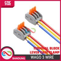 Gambar WAGO 3 WIRE TERMINAL BLOCK LEVER CAGE CLAMP dari CNC STORE BANDUNG undefined 5 Tokopedia