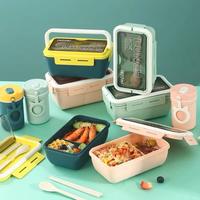 Gambar Panda Home Lunch Box Set 1400 ML Free Gau Sendok Dengan Handle dari Dhaniko Shop undefined 3 Tokopedia