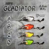 Gambar PROMO Lure Bufo GLADIATOR Action rasa Jaws Soft Frog softfrog NEW - C. Kuning dari StrikeMan Official undefined 1 Tokopedia