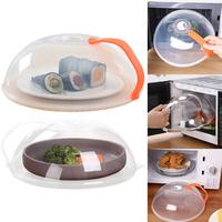 Gambar Reusable Vented Microwave Splatter Cover Lid Food Fresh Keeping Large For Kitchen Bowls Cake Dish Plastic Universal Covering dari HAMAZA 77 undefined 2 Tokopedia