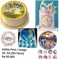 Gambar Edible image / print photo atau gambar untuk cake bisa dimakan proses dari djun kue undefined 1 Tokopedia