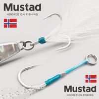 Gambar LUREHOLIC 7g ~40g Vacuum Plated Flat Bladed Jig 5PCS Per Box Long Casting Metal Jig Combo with MUSTAD Hook Lure Fishing Baits dari Kohaku Stored undefined 3 Tokopedia