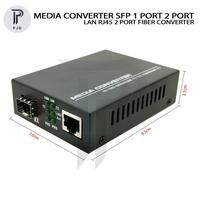 Gambar SFP MEDIA CONVERTER SFP 1 PORT 2 PORT LAN RJ45 2 PORT FIBER CONVERTER BEST SELLER - 2SFP 2RJ45 dari Sutra Pandu undefined 5 Tokopedia