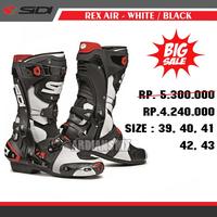 Gambar PROMO Sepatu Boot SIDI REX GP Roadrace Drag Balap NEW dari TA Garage undefined 1 Tokopedia