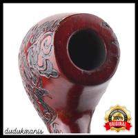 Gambar Pipa Rokok Cerutu Kayu Ukiran Klasik Classic Wooden HOB-118 dari saimun kemeja5766 undefined 5 Tokopedia