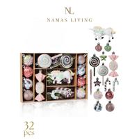 Gambar Pastel Christmas Tree Decoration Set dari sumuszuz undefined 4 Tokopedia