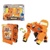 Gambar New Metal Cardbot Transforming Robot to Card Action Figures Mega Ambuler Transformation Card Model Toys for Child Gift dari valtiy undefined 3 Tokopedia