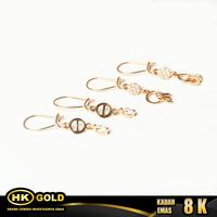 Gambar HK MUSTIKA - ANTING EMAS  8K - TYPE 203 - A dari HK Mustika Gold undefined 1 Tokopedia
