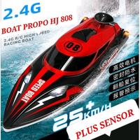Gambar RC BOAT PROPO HJ 808 2,4GHZ KAPAL PERAHU MAINAN REMOTE CONTROL PENGENDALI JARAK JAUH UPGRADE BATERE dari Dungeon Kids undefined 5 Tokopedia