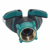 Gambar 3/4 inch Hose Connector Garden Hose Splitter 2 Way Garden Water Connectors For Lawn, Garden Irrigation dari Murni Jaya88 undefined 4 Tokopedia