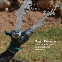 Gambar TOOLS 3/4" 2-Way Hose Splitter Heavy Duty Zinc Alloy with TPR dari NAP Aquatics undefined 2 Tokopedia