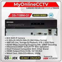 Gambar Paket Smart CCTV 8 NVR 8Ch IP Camera Ezviz Hikvision POE 3MP ColorVu Pant & Tilt 2 Way Audio Siap Pasang - No HDD dari DEWA CCTV 09 undefined 2 Tokopedia
