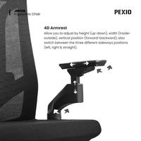 Gambar Pexio Jervis Kursi Kantor Ergonomis HitamTerlaris dari amploepr undefined 3 Tokopedia