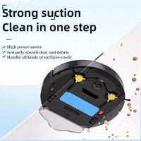 Gambar XM34 Robot Vacuum Cleaner 3 in 1 Smart App 6 Mode Control Sweeper Suction Sapu Pel Otomatis Rechargeable Remote USB Gyro - Black dari Tanaga Online Shop undefined 5 Tokopedia