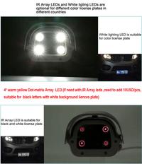 Gambar New 1080P Vechile License Plate Recognition LPR ANPR 2MP 2.8-12mm POE Color Camera ONVIF Outdoor Waterproof For parking lot - White light add dari Sekar Wulan Puspita undefined 5 Tokopedia