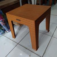 Gambar Napolly Mapan 45 Meja Teras Plastik Motif Anyaman Rotan Pelastik Serbaguna Coffee Table Tamu Anyam Serat Kayu Kopi Motif Motip Pendek Santai Tabitha Kursi Bangku Tempat Barang Mini Tulis Belajar Anak Napoly Nappoli Napoli Makan Rds1 dari rakyatindonesiastore undefined 2 Tokopedia