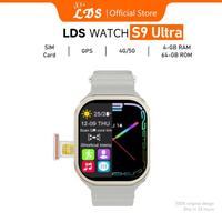 Gambar Lds 4G Smartwatch S9 Ultra Sim Card Wifi 4+64Gb Jam Bluetooth Gps Nfc Full Touch Screen Phone Call Ip68 Waterproof Monitor Layar Kalkulator Harga Promo dari ZAHLO Market1 undefined 5 Tokopedia