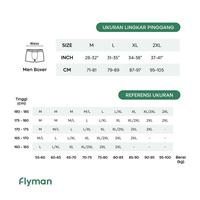 Gambar Flyman Celana Dalam Pria Boxer Tencel 3 Pcs Fm 3244 dari UNDERWEAR-SHOP undefined 3 Tokopedia