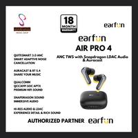 Gambar EarFun Air Pro 4 - Black - ANC TWS with Snapdragon LDAC Audio & Auracast dari Sinar Net Store undefined 1 Tokopedia