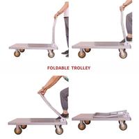 Gambar Troli Barang Lipat 900 Kg Handtruck Troli Barang Lipat Hand Truck Folding Rolley / Hand Truck Model Besi Troli / Hand Truck 900Kg / dari azimkharisma undefined 3 Tokopedia