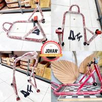 Gambar pedok motor / Standar Paddock Pedok Motor Universal / jagang pedok universal bulat murah / pedok cb150r ninja vixion gl cbr rx king r15 r25 dari Infinite Auto undefined 5 Tokopedia