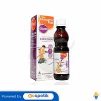 Gambar CURCUMA PLUS EMULSION GROW RASA BLACKCURRANT SIRUP 200 ML dari Apotek Kosambi By GoApotik undefined 1 Tokopedia