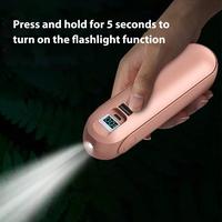 Gambar 4 in 1- Headset LED Kipas Powerbank 4 In 1 Wireless Earphone Mini Fan Flashlight Powerbank - TWS T64 - Black dari Diadinda Shop undefined 4 Tokopedia