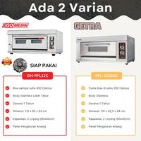 Gambar OVEN GAS GETRA RFL-12SSGC OVEN PEMANGGANG ROTI ORIGINAL GARANSI RESMI - GETRA RFL-12SSGC + KAKI OVEN dari Marvell Tangerang undefined 4 Tokopedia