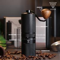 Gambar Baru Vesper Coffee Grinder Lens Seven Stars Burr Faster Cutting / Grinder Kopi Manual Teknologi 7Stars Burrs Cnc Stainless Core dari mininkurniawan undefined 2 Tokopedia