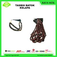 Gambar Tasbih Kayu BATOK KELAPA 99 Butir, Tasbih TEMPURUNG Kelapa Murah dari kioaalhafidz undefined 1 Tokopedia