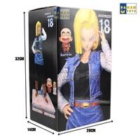 Gambar Action Figure Dragon Ball Z Android 18 Krilin 29cm Anime Pajangan - Android18 Kri dari damantoys undefined 4 Tokopedia