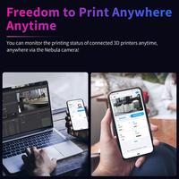 Gambar Creality Nebula Camera 24 Hour Real-time Monitoring Time-lapse Fi dari Sramonmir undefined 4 Tokopedia