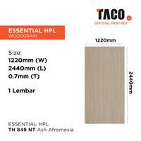 Gambar TACO Laminate HPL Serat Kayu Per 1 Lembar 122CM X 244CM - TH 849 NT Ash Afromosia dari Bintang Klender - TACO Official Partner undefined 2 Tokopedia