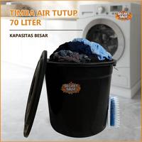 Gambar Timba Air Tutup 70 Liter - Bak 70L / Tong Air / Ember Air Tutup / Ember Besar Murah dari arisa bunga undefined 3 Tokopedia