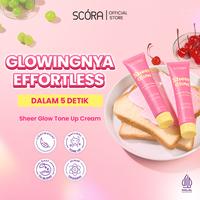 Gambar SCORA - Sheer Glow Tone Up Cream 30 Gr | Original Produk 100% dari Skinhelp id undefined 2 Tokopedia